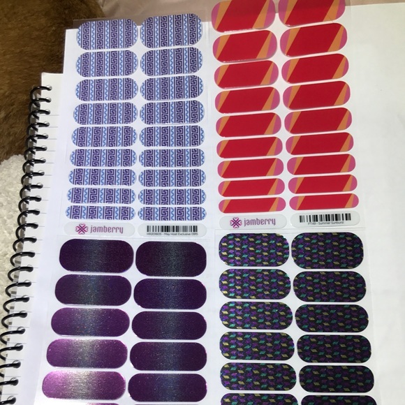 Jamberry full sheets includes seaside sparkle - Picture 3 of 8